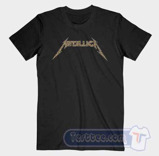Cheap Metallica Leopard Tees
