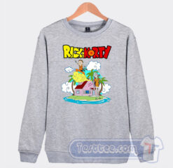 Cheap Rick and Morty Dragon Ball Z Sweatshirt