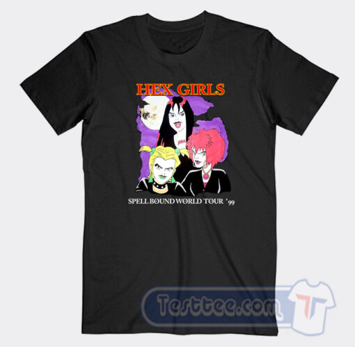 Cheap Scooby Doo The Hex Girls Spend Bound World Tour Tees