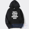 Cheap Stone Cold 100 Pure Whoop Ass Skull Hoodie