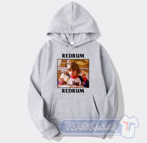 Cheap The Shining Redrum Finger Hoodie