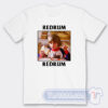 Cheap The Shining Redrum Finger Tees