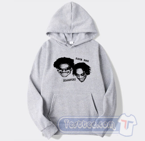 Cheap Zack Fox And Zelooperz Hoodie
